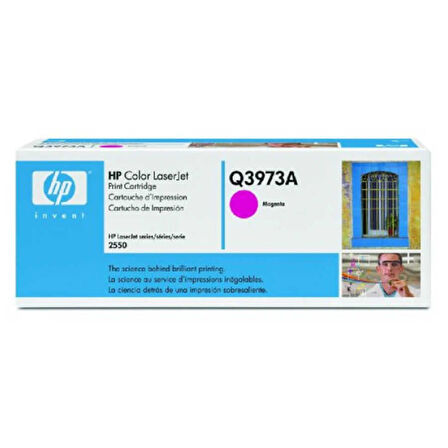 HP 123A- Q3973A Kırmızı Orijinal Toner- Mavi Kutu