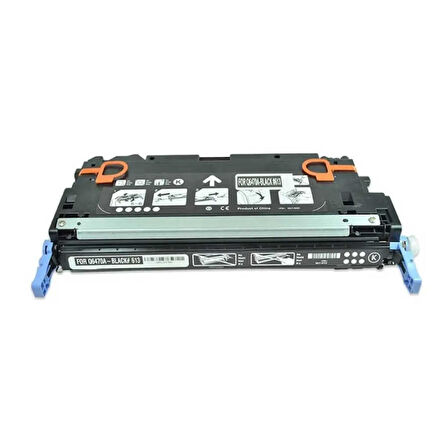 Hp 501A-Q6470A Siyah Orijinal Toner- Mavi Kutu