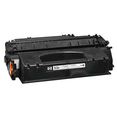 Hp 53X-Q7553XD Siyah Orijinal Toner Yüksek Kapasiteli İkili Paket- Mavi Kutu (C Grade)
