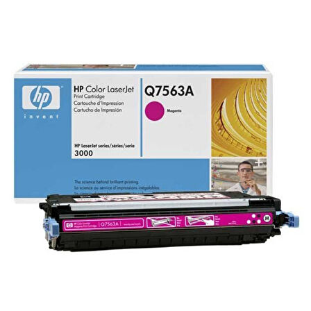 Hp 314A-Q7563A Kırmızı Orijinal Toner- Mavi Kutu
