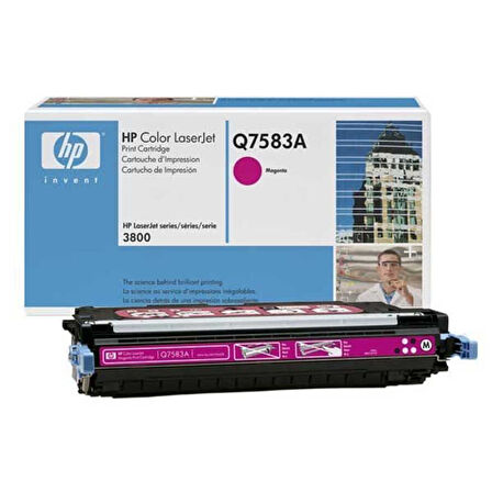 Hp 503A-Q7583A Kırmızı Orijinal Toner- Mavi Kutu