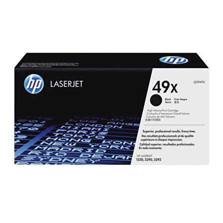 Hp 49X-Q5949X Siyah Orijinal Toner Yüksek Kapasiteli (C Grade)