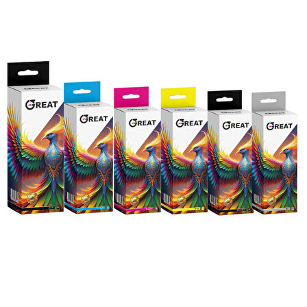 Epson 108 6 Renk Muadil Mürekkep Paketi