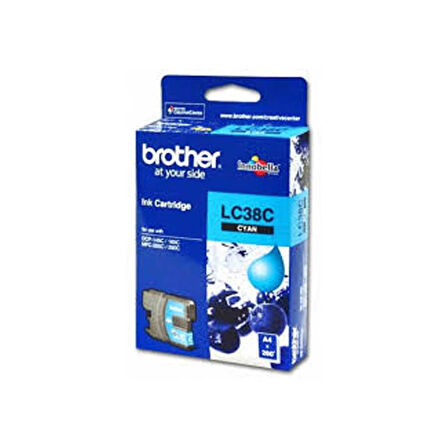 Brother LC38C Mavi Orjinal Kartuş - DCP-145C- E Grade