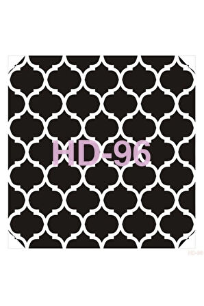Hd096 Home Dekor Stencil 45x45