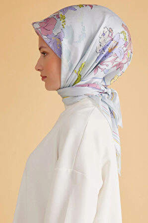 Belli Fresh Pure Eşarp 1-05 Vizon Karışık Desen 49982