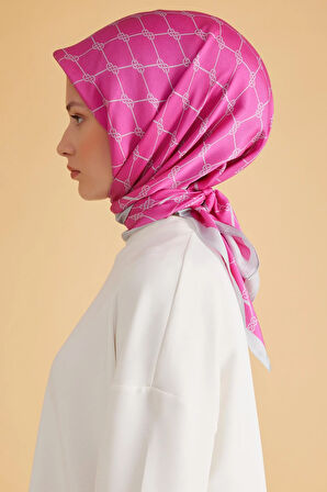 Belli Fresh Pure Eşarp 7-28 Pembe Karışık Desen 49996