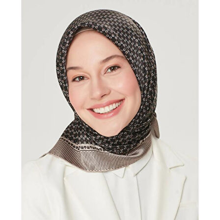 Armine E21YA8556D0305 Dj Saf İpek Eşarp 8556D (T)  (Nostalji Twill)