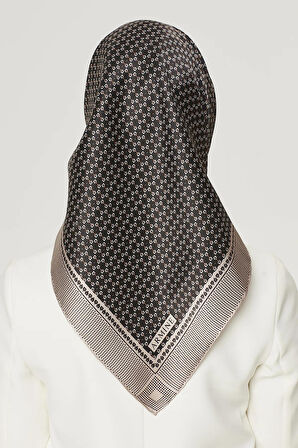 Armine E21YA8556D0305 Dj Saf İpek Eşarp 8556D (T)  (Nostalji Twill)