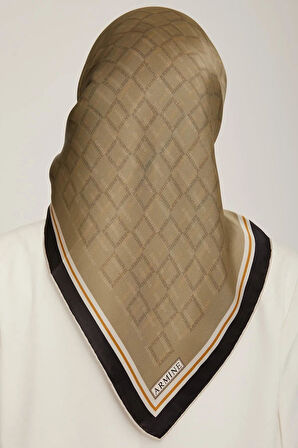 Armine E22KA8832D0436 Dj Saf İpek Eşarp 8832D (T) Nostalji