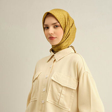 Armine E25YA9301D02 32 Dj Saf İpek Eşarp 9301D (T)