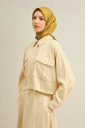 Armine E25YA9301D02 32 Dj Saf İpek Eşarp 9301D (T)