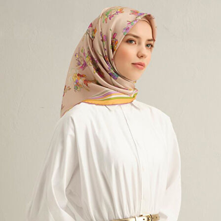 Armine E25YA9316D02 31 Dj Saf İpek Eşarp 9316D (T)