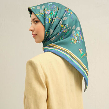 Armine E25YA9316D02 32 Dj Saf İpek Eşarp 9316D (T)