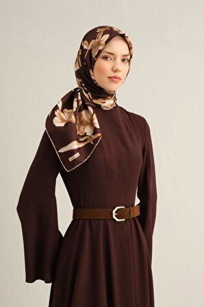 Armine E25YA9324D02 52 Dj Saf İpek Eşarp 9324D (T)
