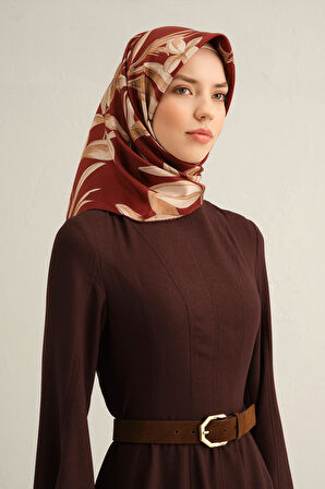Armine E25YA9324D02 57 Dj Saf İpek Eşarp 9324D (T)