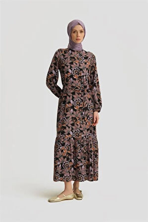 Armine Trend Elbise 25YT909 MOR
