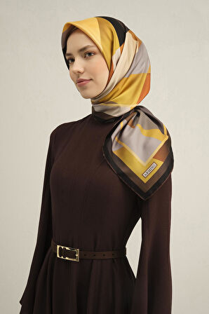 Armine E25YA9331D01 57 Dj Saf İpek Eşarp 9331D (T)