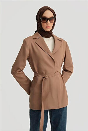Armine Anvelop Blazer Ceket 25Y5911  25Y5911 Vizon