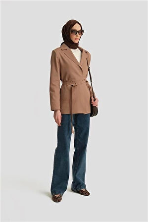 Armine Anvelop Blazer Ceket 25Y5911  25Y5911 Vizon