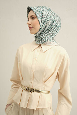 Armine E25YA9352D02 09 Dj Saf İpek Eşarp 9352D (T)