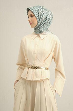Armine E25YA9352D02 09 Dj Saf İpek Eşarp 9352D (T)