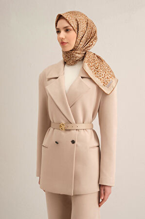 Armine E25YA9352D02 52 Dj Saf İpek Eşarp 9352D (T)