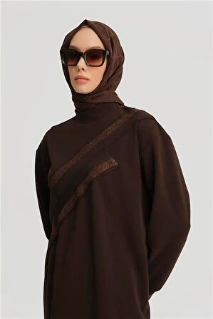 Armine Trend Tunik 24KT418 Kahverengi