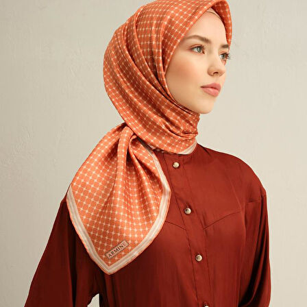 Armine E25YA9345D02 05 Dj Saf İpek Eşarp 9345D (T)