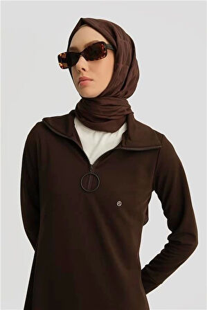 Armine Trend Tunik 25YTD436 Kahverengi