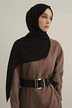 Lyocell Naia Kare Monogram Şal 6