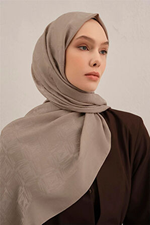 Lyocell Naia Kare Monogram Şal 6