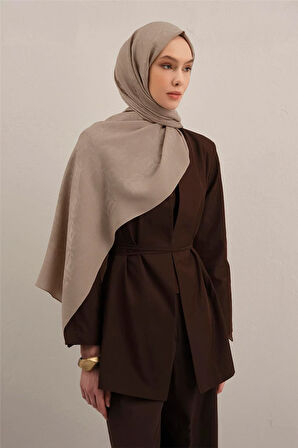 Lyocell Naia Kare Monogram Şal 6