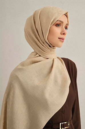 Lyocell Naia Kare Monogram Şal 6