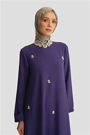 Armine Trend Elbise 25YT905 Morcivert