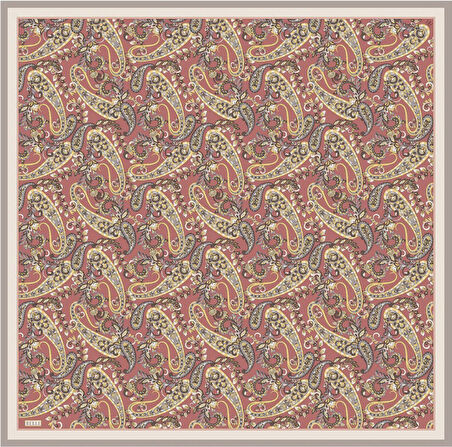 Saf İpek Eşarp 4101D (Twill İpek)