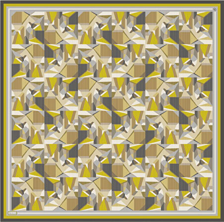 Saf İpek Eşarp 4106D (Twill İpek)