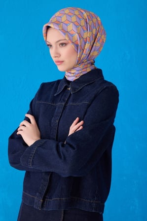 Belli Twill İpek Eşarp 4112-06