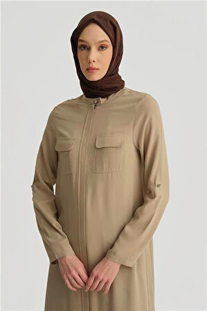 Armine İki Cepli Tunik 25YH4217 Bej
