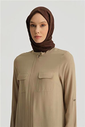 Armine İki Cepli Tunik 25YH4217 Bej