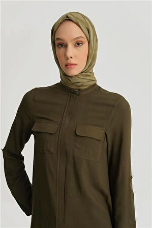 Armine İki Cepli Tunik 25YH4217 Haki