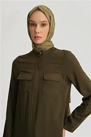 Armine İki Cepli Tunik 25YH4217 Haki