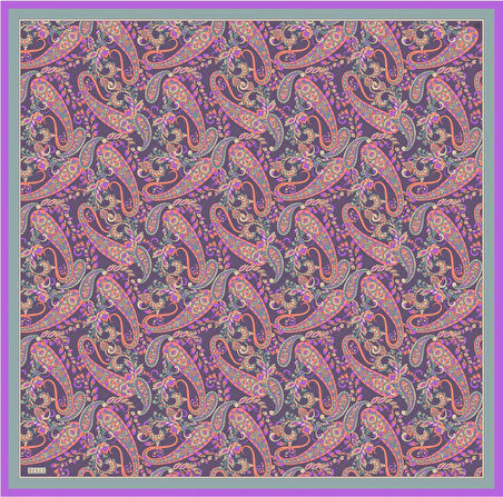 Saf İpek Eşarp 4101D (Twill İpek)