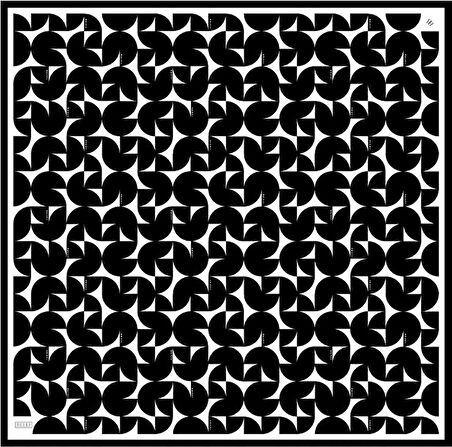 Saf İpek Eşarp 4117D02( Twill İpek) -5686
