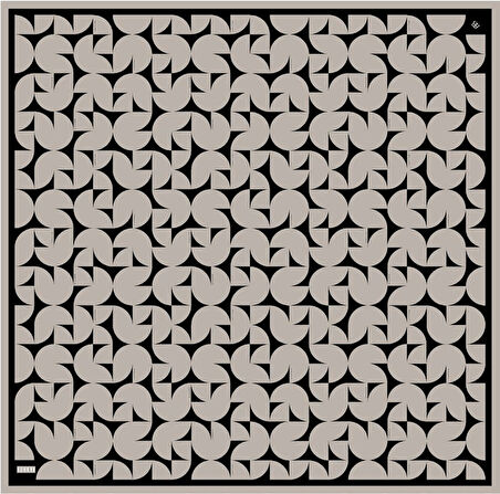 Saf İpek Eşarp 4117D02( Twill İpek) -5686