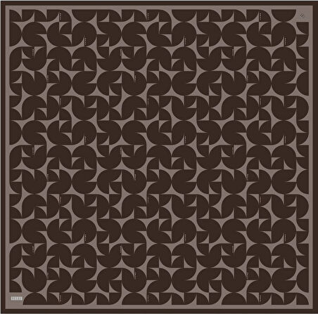 Saf İpek Eşarp 4117D02( Twill İpek) -5686