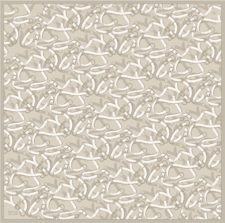 Saf İpek Eşarp 4125D02( Twill İpek) -0455