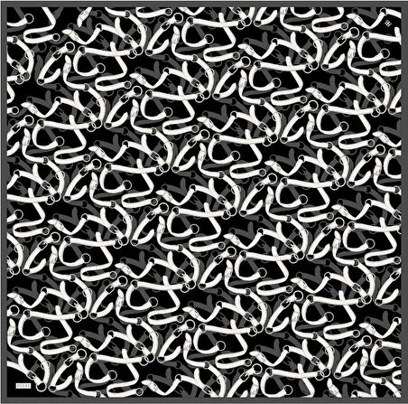 Saf İpek Eşarp 4125D02( Twill İpek) -568
