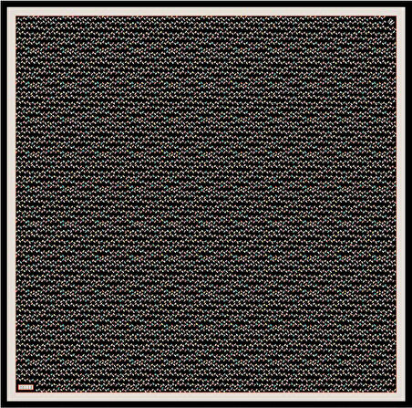 Saf İpek Eşarp 4128D ( Twill İpek) -8586