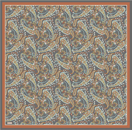 Saf İpek Eşarp 4101D (Twill İpek)-3983